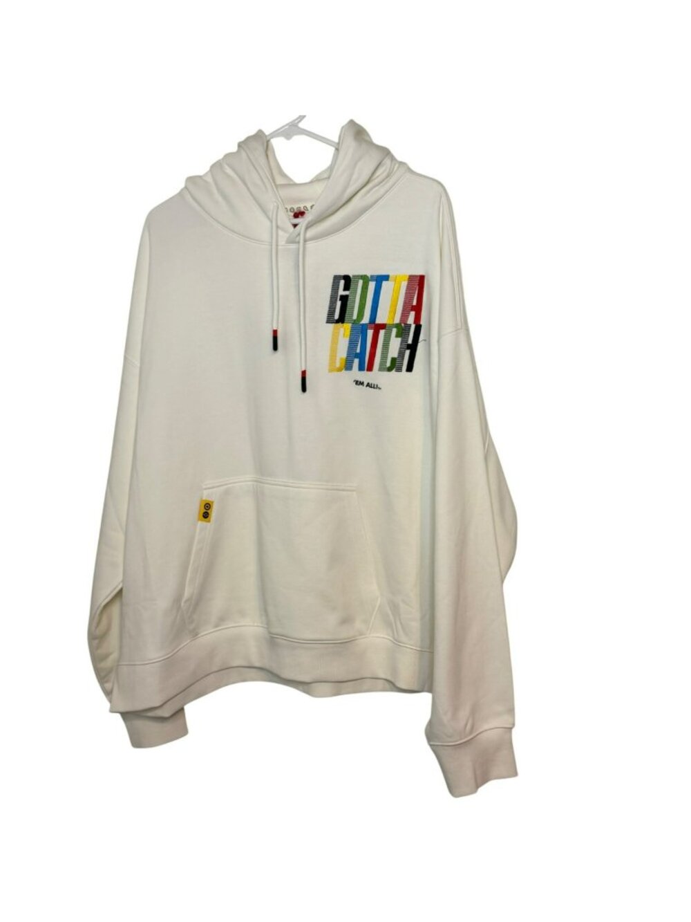 Pokémon X Target Exclusive Cream Hoodie Gotta Catch Em All Size XL